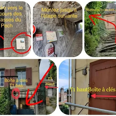 Lejlighed Hebergements Entiers Two Homes T1 Bas Or T1 -aux Terrasses Du Pech *